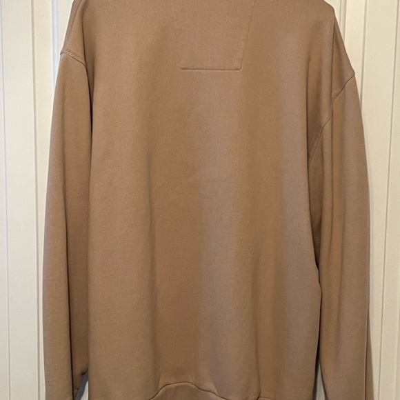 Men's Arrow Tan Quarter Zip Pullover, Size XXL - Picture 2 of 3